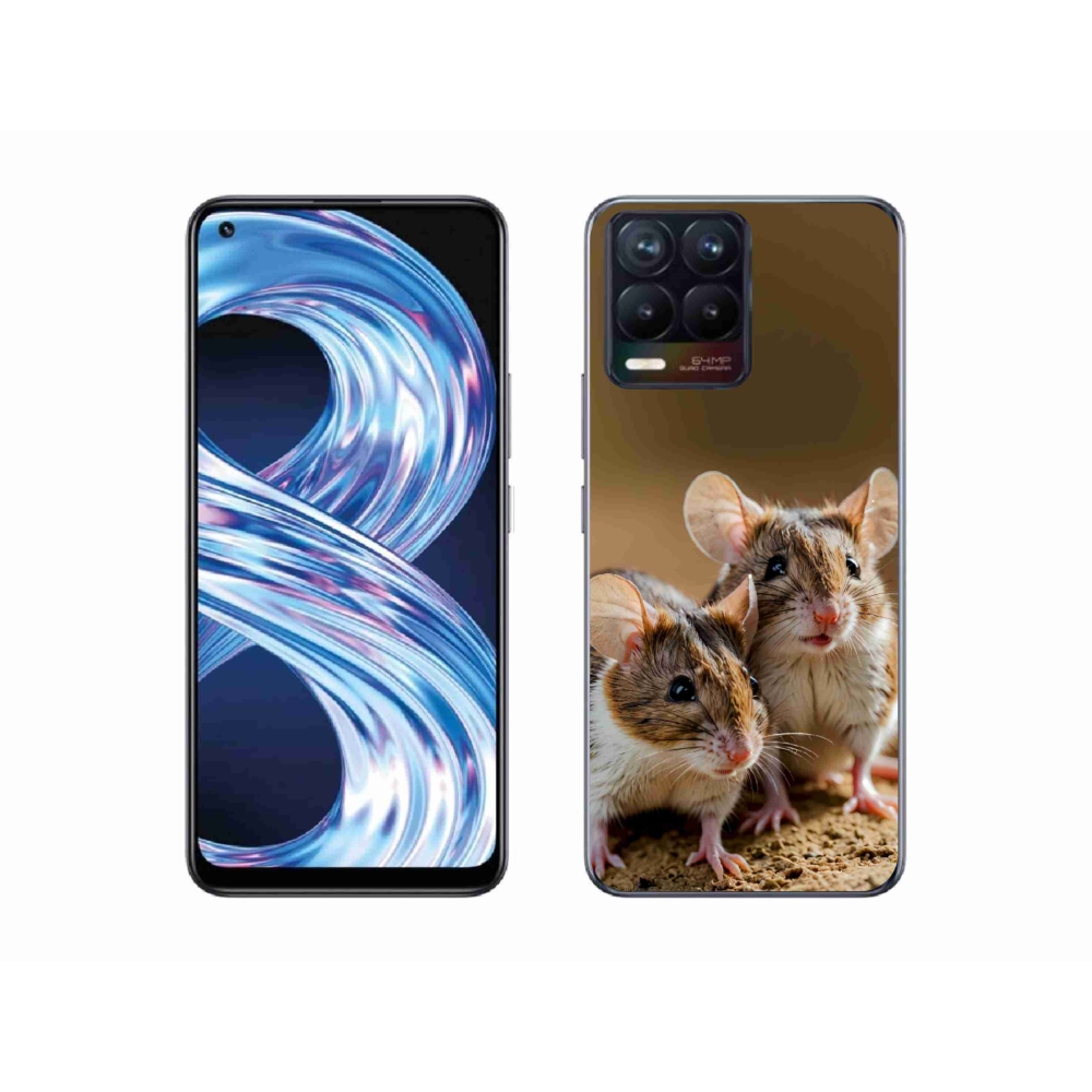 mmCase gélhuzat a Realme 8 Pro-hoz – egérpár