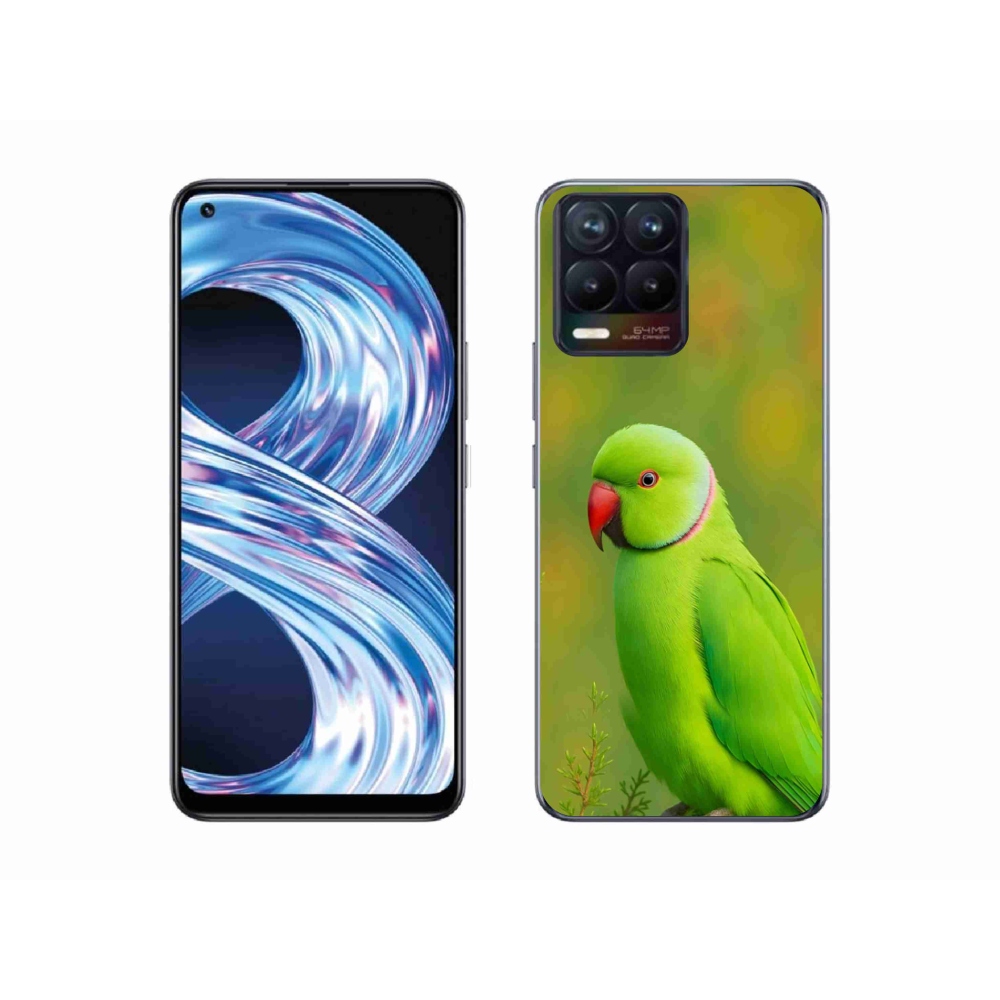 mmCase gélhuzat a Realme 8 Pro-hoz – alexandri papagáj 2