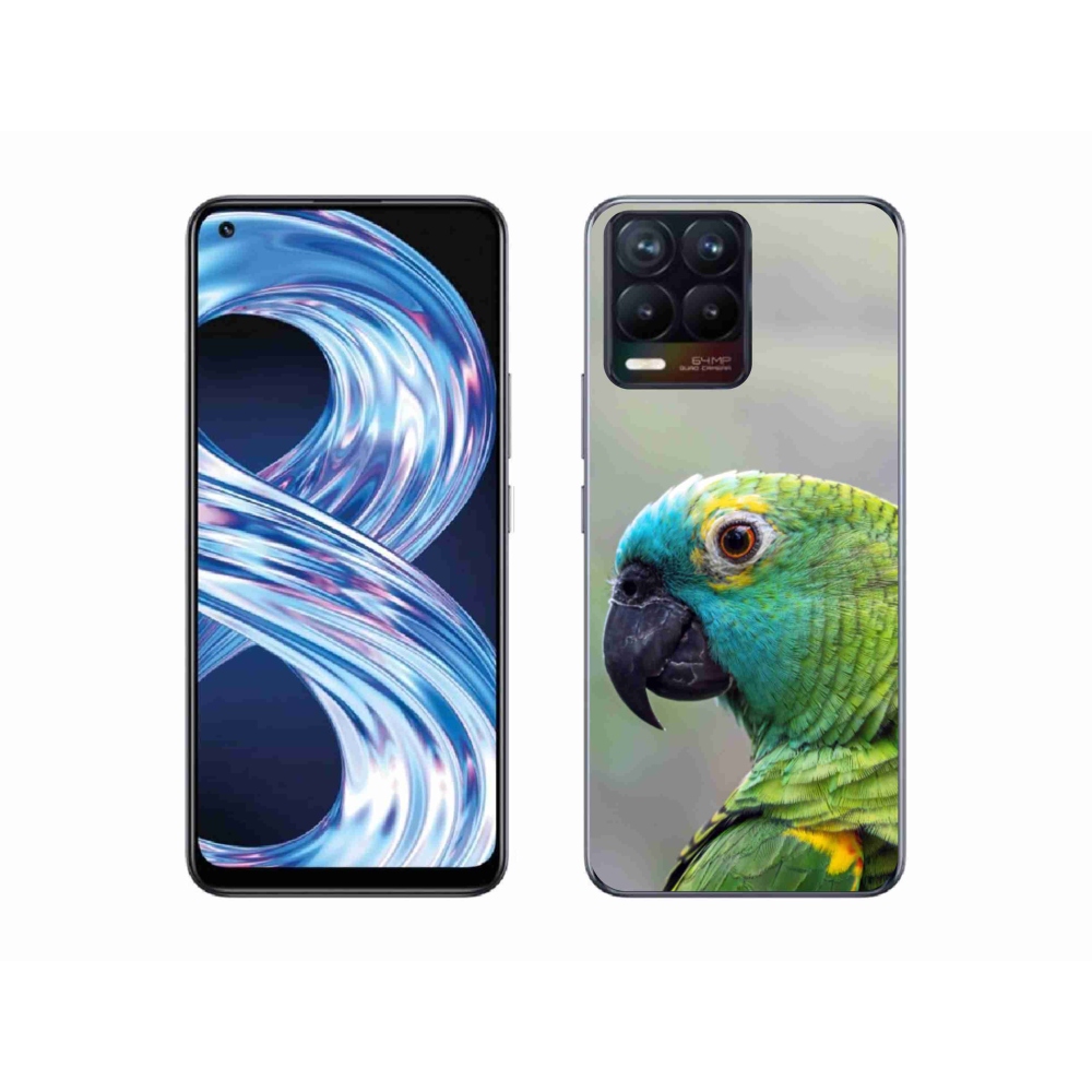 mmCase gélhuzat a Realme 8 Pro-hoz – amazonasi papagáj