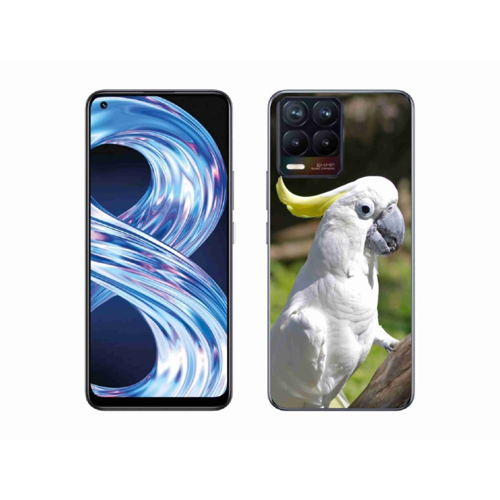 mmCase géltok a Realme 8 Pro-hoz – kakadu papagáj 2