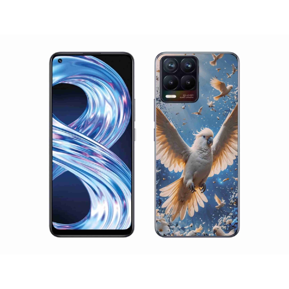 mmCase géltok a Realme 8 Pro-hoz – kakadu papagáj