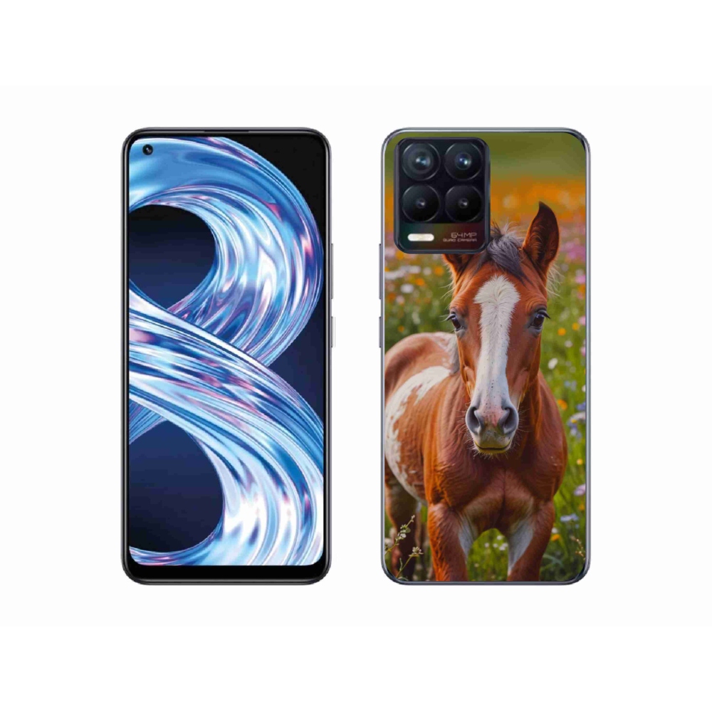 mmCase gél tok a Realme 8 Pro-hoz – aranyos csikó