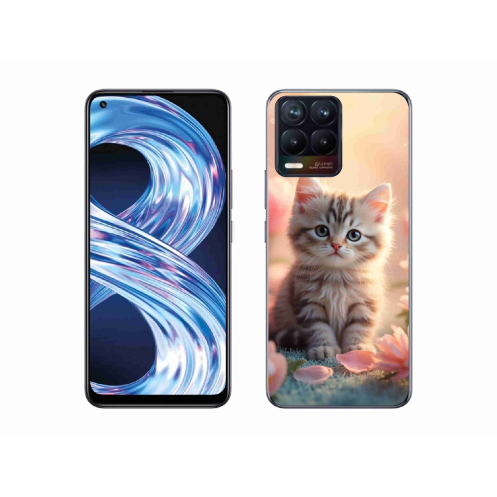 mmCase gél tok a Realme 8 Pro-hoz – aranyos kiscica 8