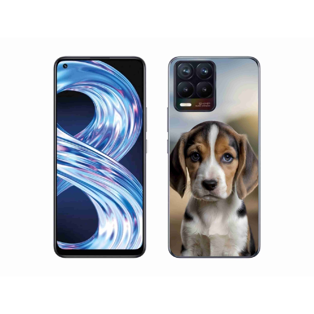 mmCase gél tok a Realme 8 Pro-hoz – aranyos beagle