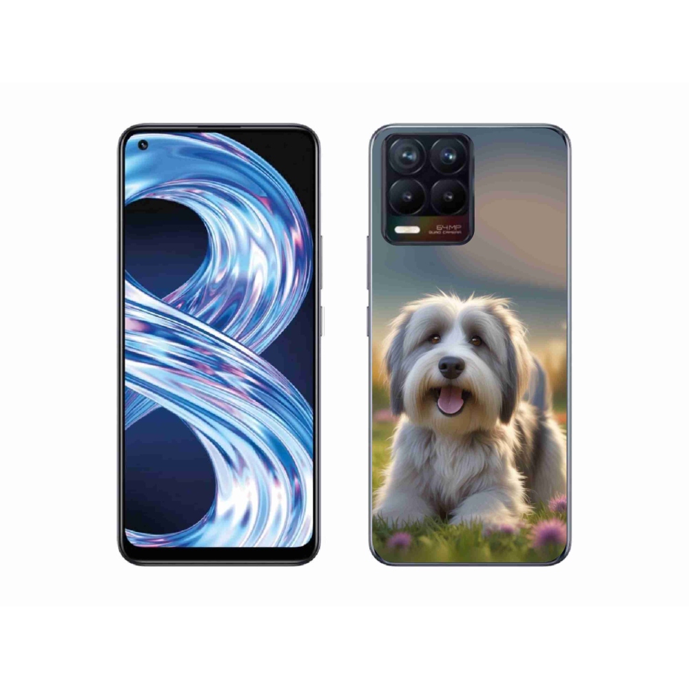 mmCase gél tok a Realme 8 Pro-hoz – aranyos havannai kutyus