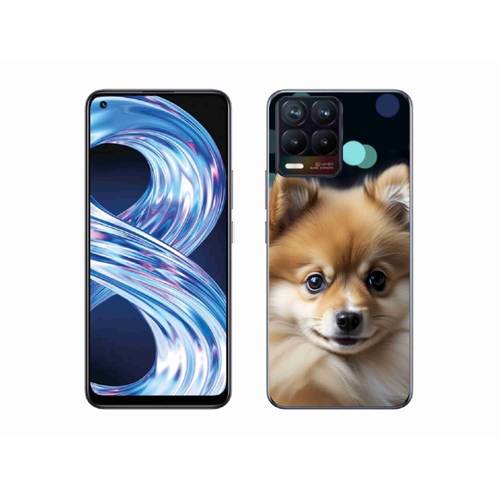 mmCase gél tok a Realme 8 Pro-hoz – aranyos pomerániai