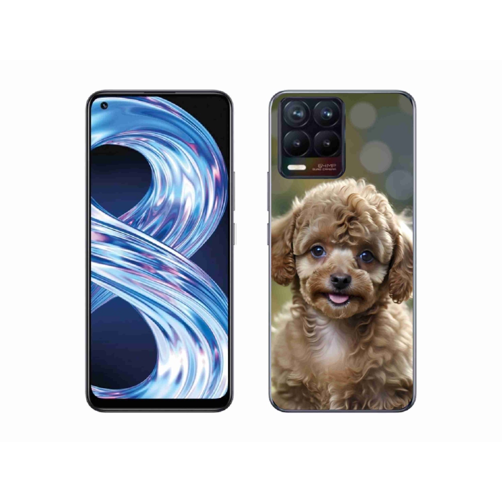 mmCase géltok a Realme 8 Pro-hoz – aranyos pudli