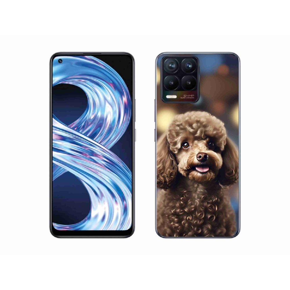 mmCase géltok a Realme 8 Pro-hoz – aranyos pudli