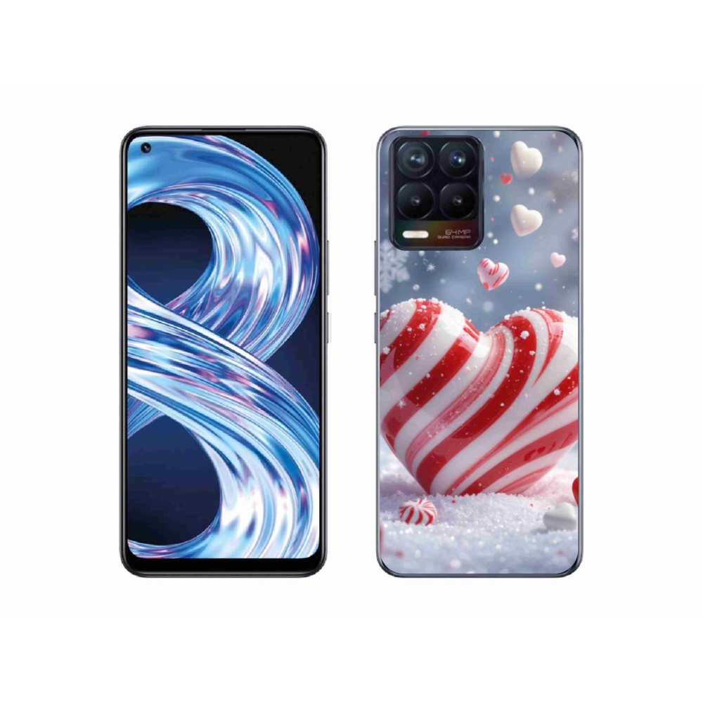 mmCase gélhuzat a Realme 8 Pro-hoz – édes szív