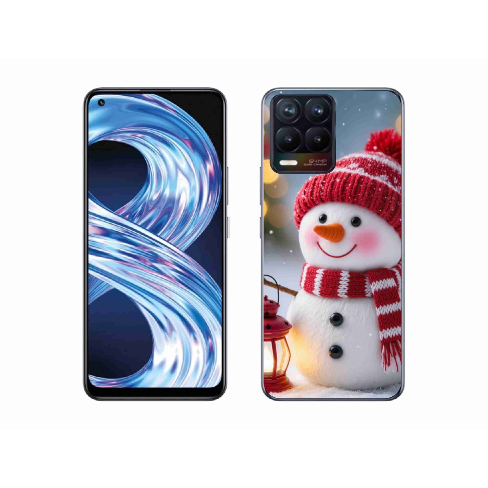 mmCase géltok a Realme 8 Pro-hoz – hóember 2