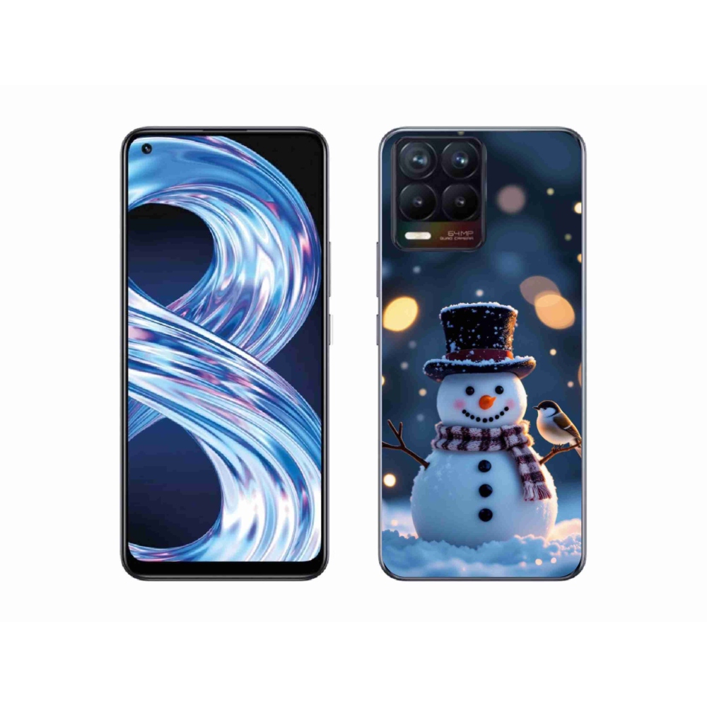 mmCase géltok a Realme 8 Pro-hoz – karácsonyi hóember