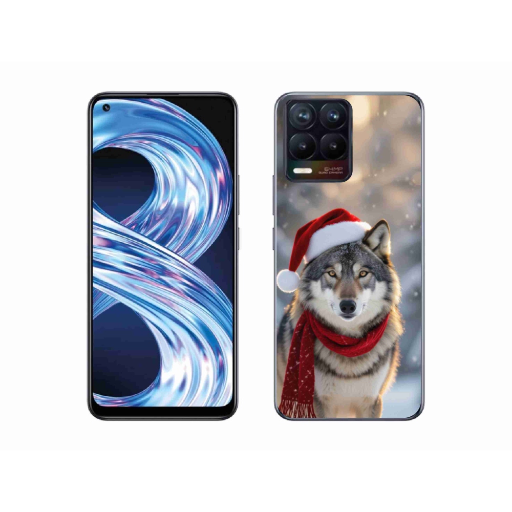 mmCase géltok a Realme 8 Pro-hoz – karácsonyi farkas