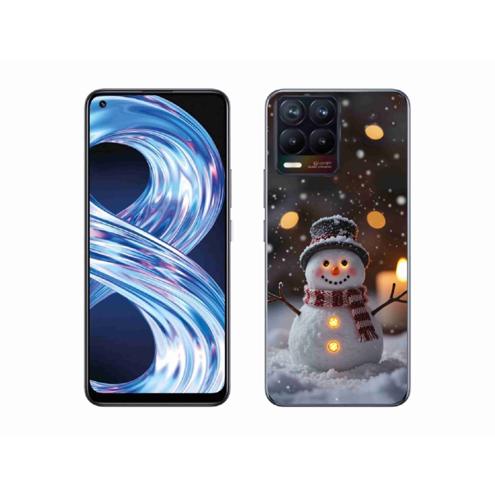 mmCase géltok a Realme 8 Pro-hoz – vidám hóember