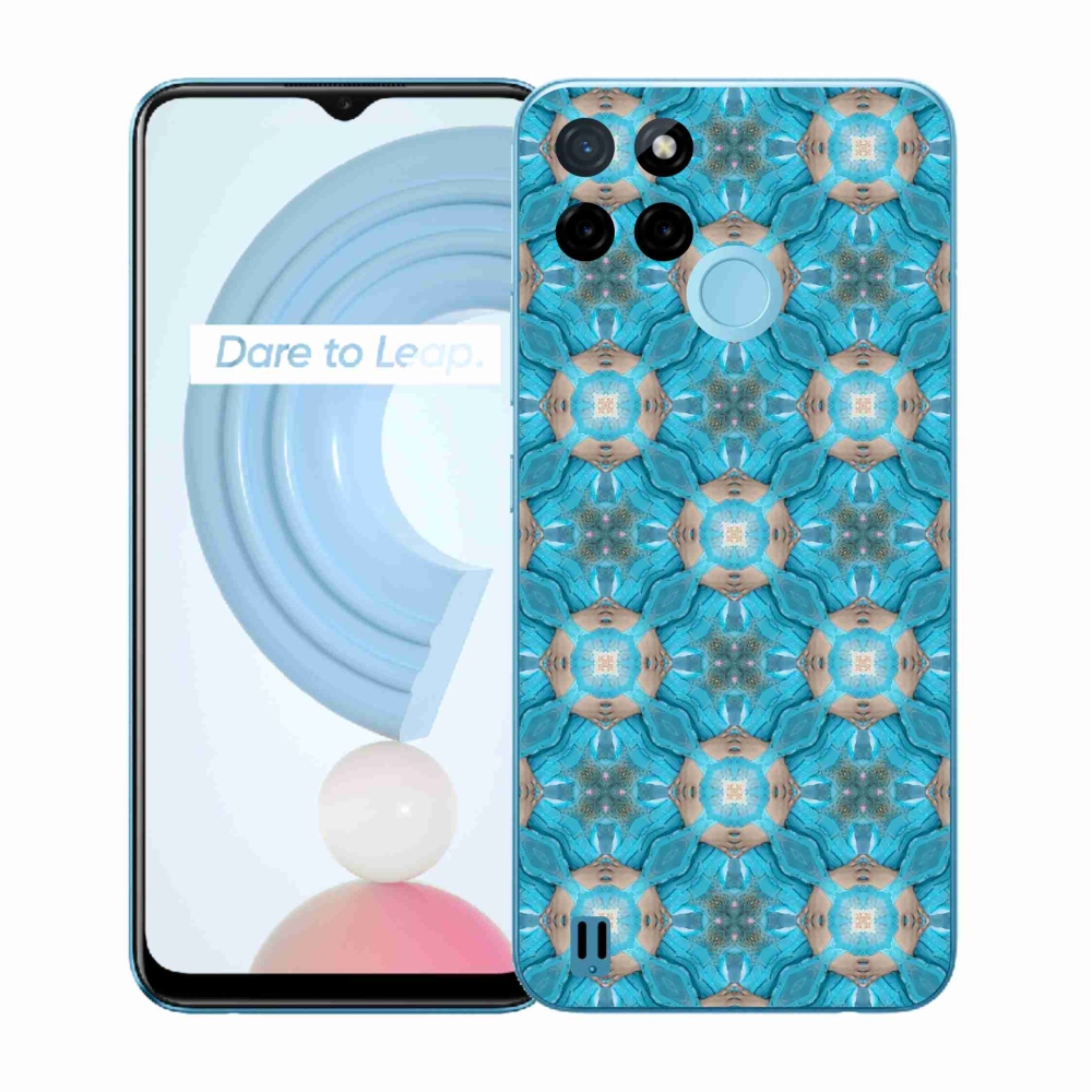 Zselés tok mmCase a Realme C21Y/C25Y készülékhez - absztrakt motívum 12