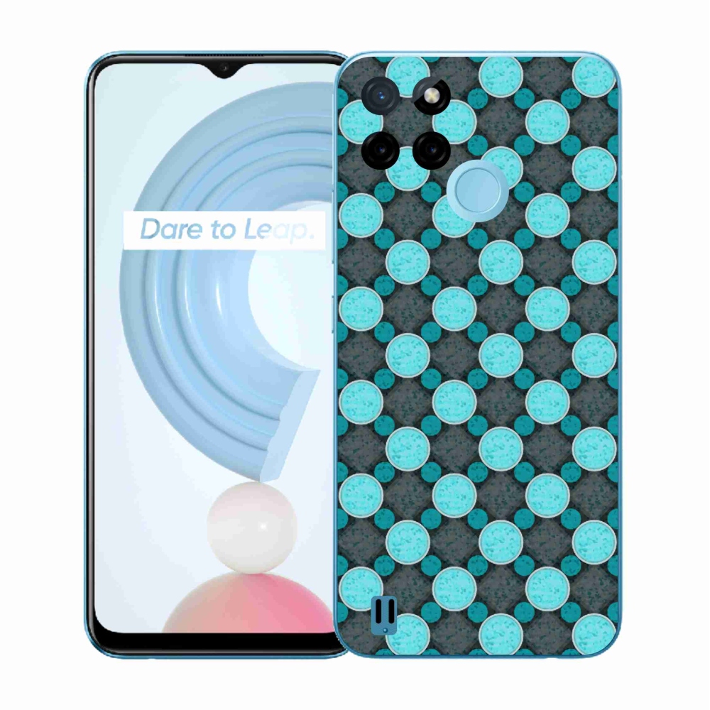 Zselés tok mmCase a Realme C21Y/C25Y készülékhez - absztrakt motívum 14