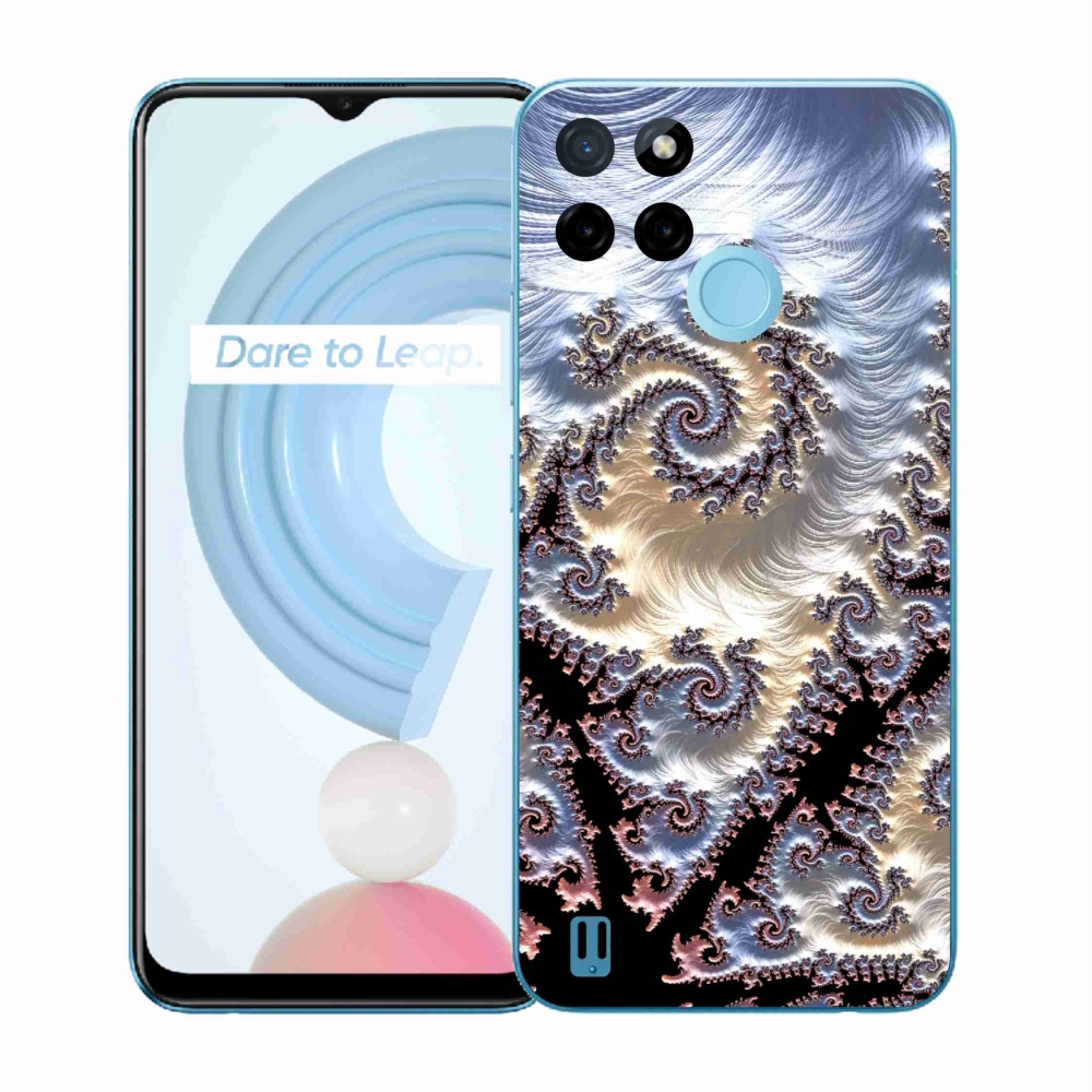 Zselés tok mmCase a Realme C21Y/C25Y készülékhez - absztrakt motívum 22