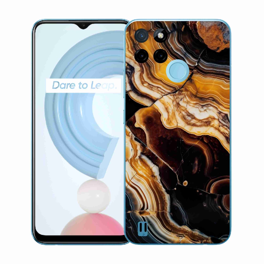 Zselés borító mmCase a Realme C21Y/C25Y készülékhez - absztrakt motívum 26