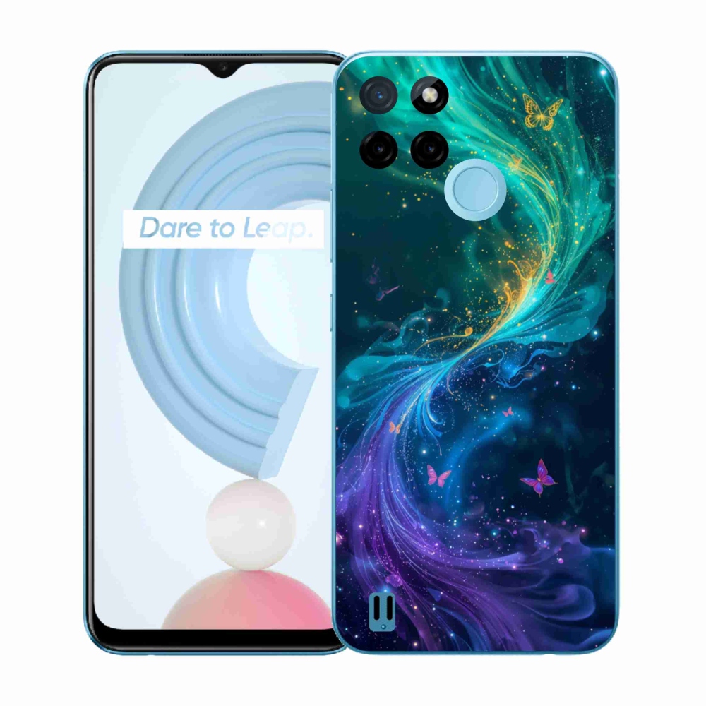 Zselés borító mmCase a Realme C21Y/C25Y készülékhez - absztrakt motívum 31