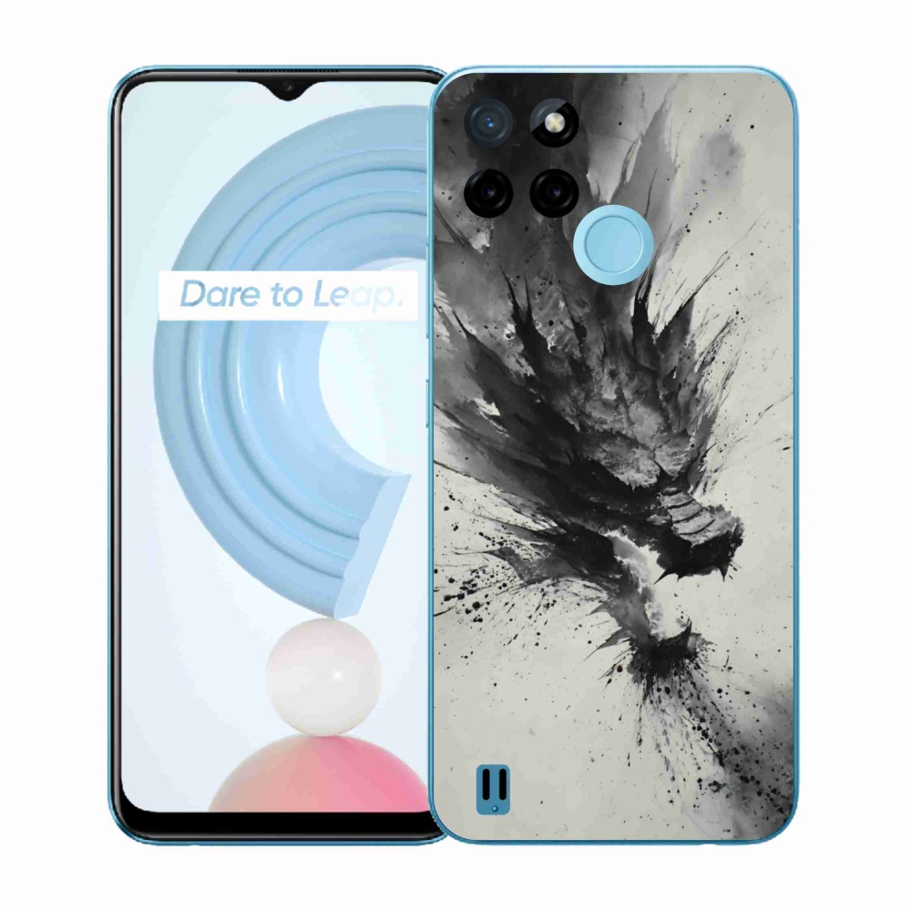 Zselés tok mmCase a Realme C21Y/C25Y készülékhez - absztrakt motívum 32