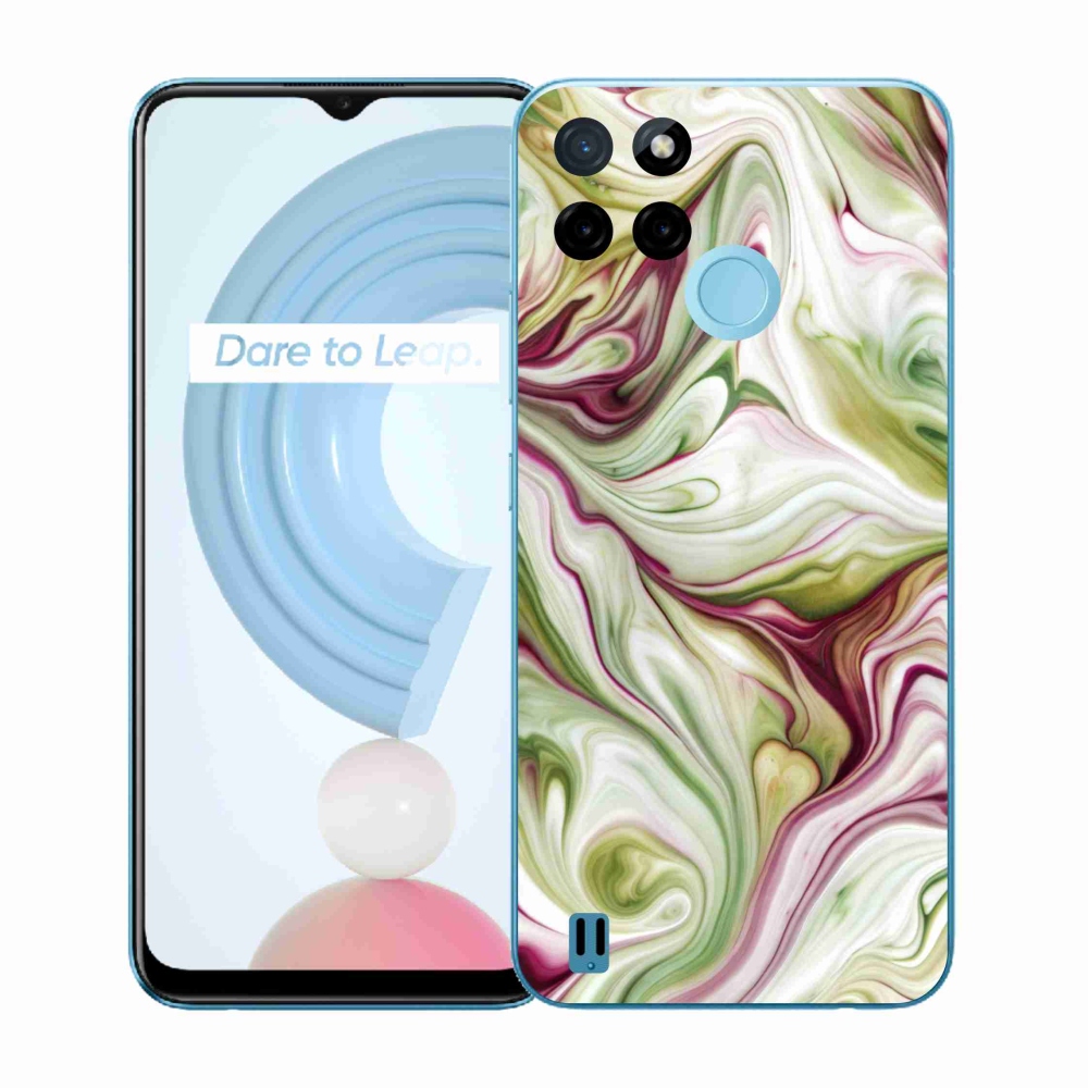 Zselés borítás mmCase a Realme C21Y/C25Y készülékhez - absztrakt motívum 36