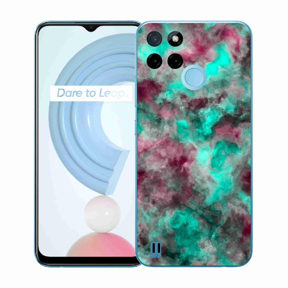 Zselés tok mmCase a Realme C21Y/C25Y készülékhez - absztrakt motívum 39