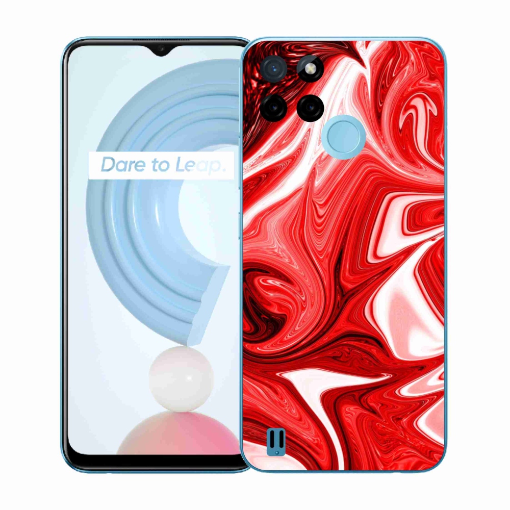 Zselés borítás mmCase a Realme C21Y/C25Y készülékhez - absztrakt motívum 43