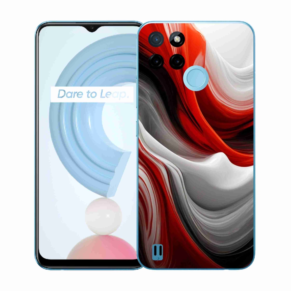 Zselés borítás mmCase a Realme C21Y/C25Y készülékhez - absztrakt motívum 47