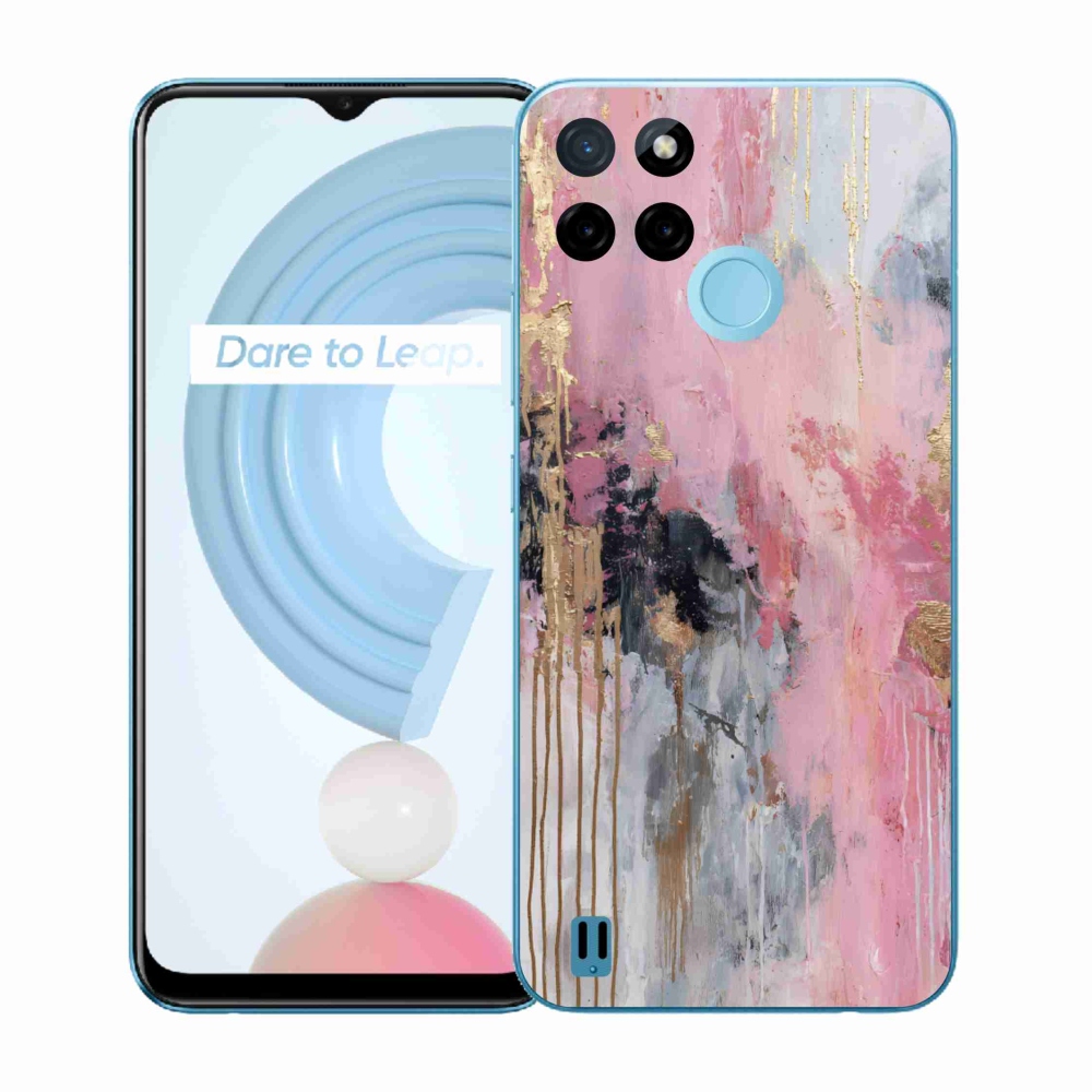 Zselés borítás mmCase a Realme C21Y/C25Y készülékhez - absztrakt motívum 49