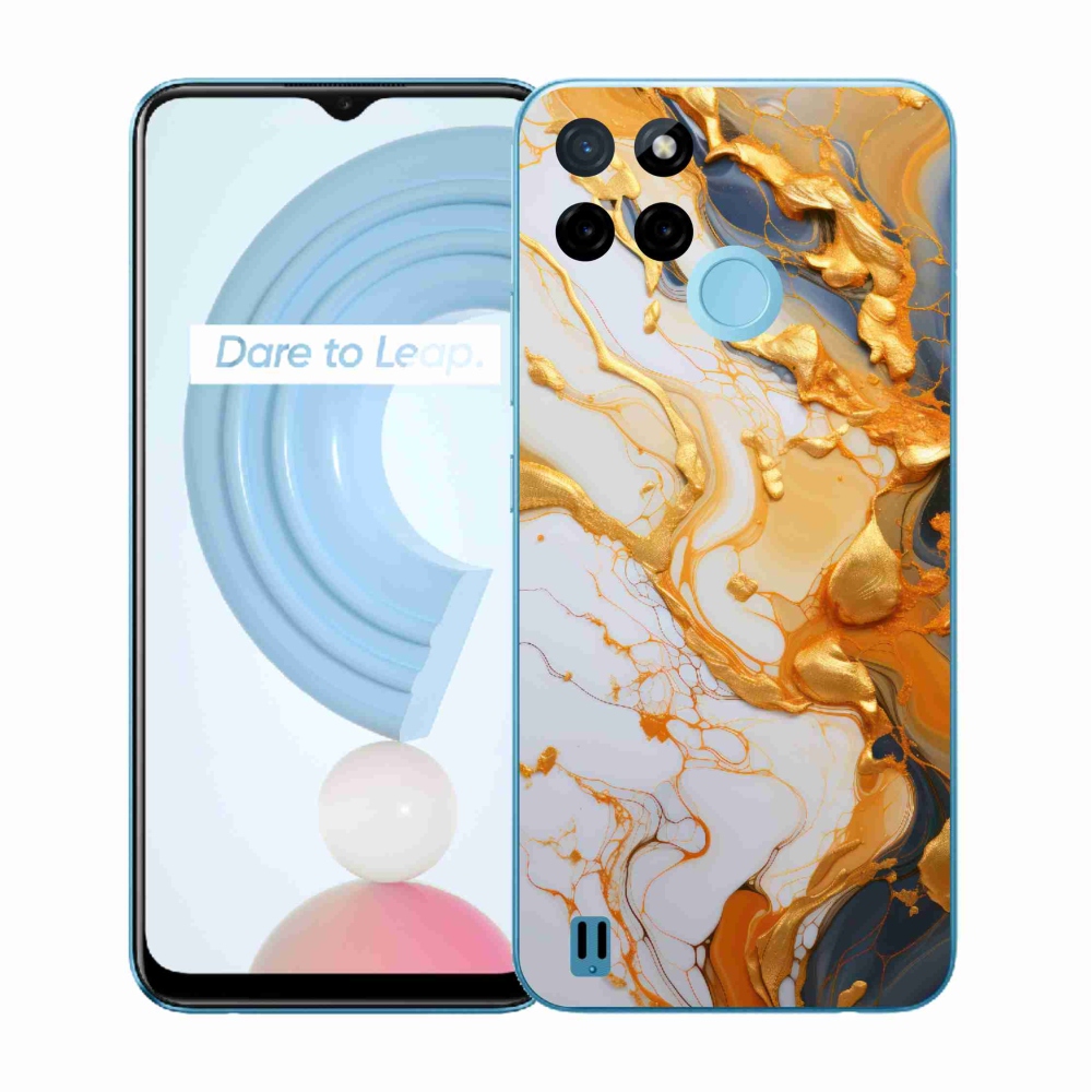 Zselés tok mmCase a Realme C21Y/C25Y készülékhez - absztrakt motívum 6