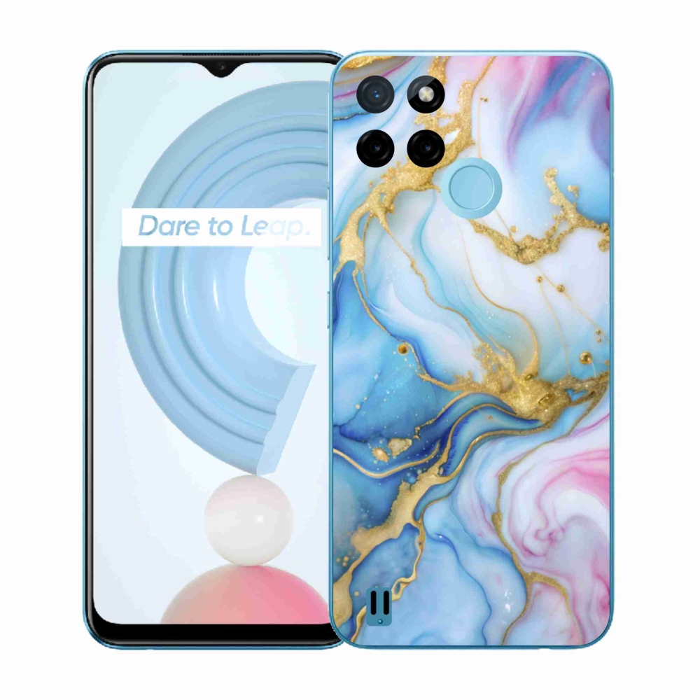 Zselés borító mmCase a Realme C21Y/C25Y készülékhez - absztrakt motívum 61