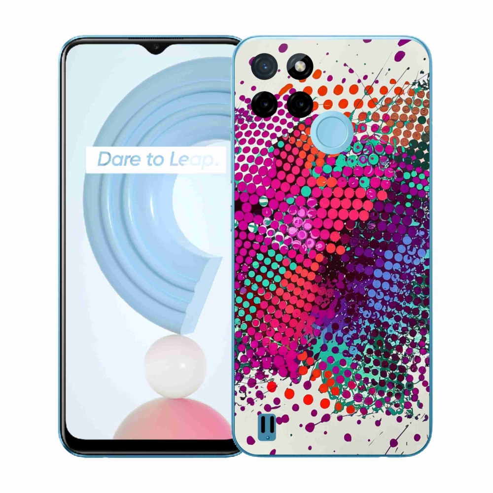 Zselés borítás mmCase a Realme C21Y/C25Y készülékhez - absztrakt motívum 65