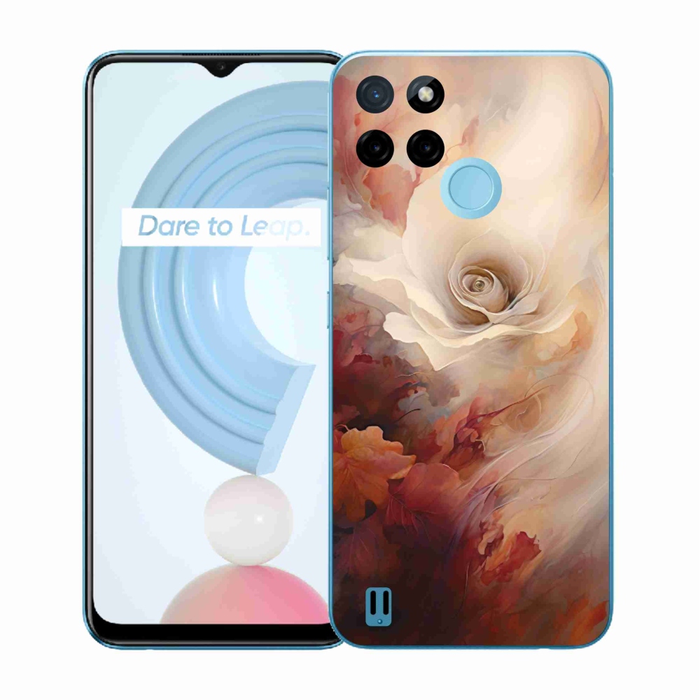 Zselés tok mmCase a Realme C21Y/C25Y készülékhez - absztrakt motívum 9