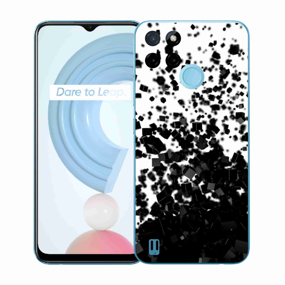 Zselés tok mmCase a Realme C21Y/C25Y készülékhez - absztrakt minta 1