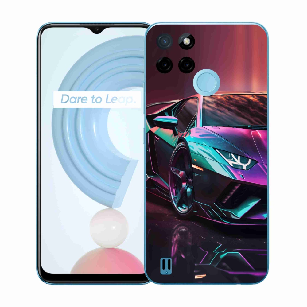 Zselés borítás mmCase a Realme C21Y/C25Y készülékhez - autó 8