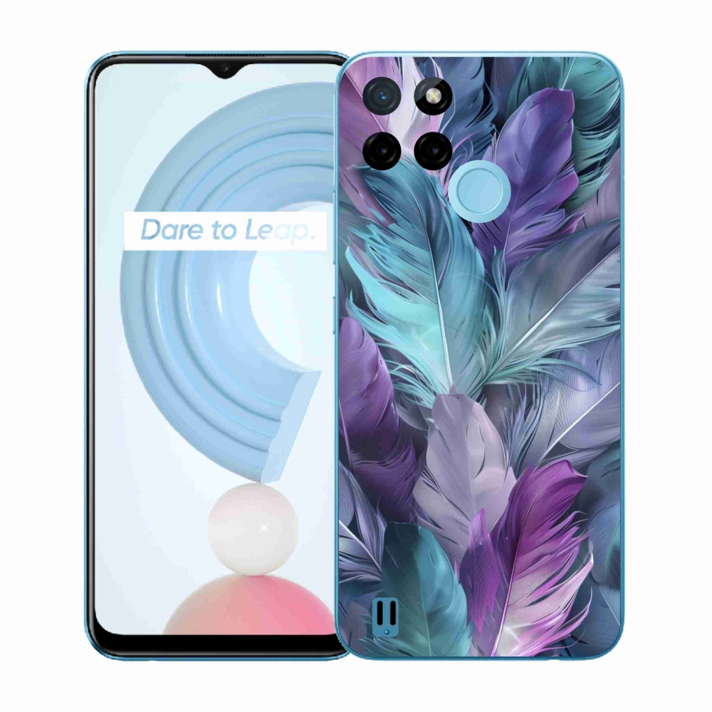 Zselés tok mmCase a Realme C21Y/C25Y készülékhez - színes toll 2