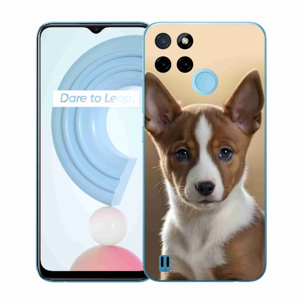 Zselés borító mmCase a Realme C21Y/C25Y készülékhez - basenji