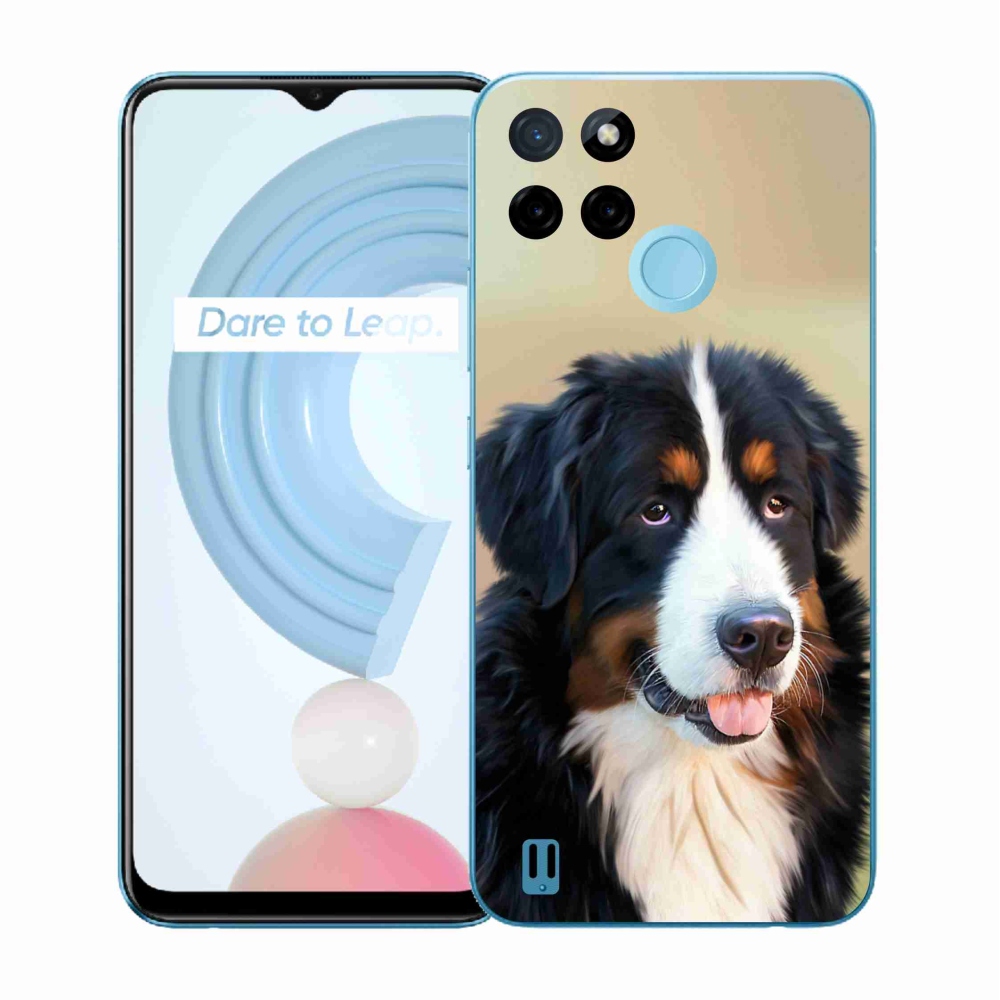 Zselés borítás mmCase a Realme C21Y/C25Y készülékhez - Berni Hegyi Kutya