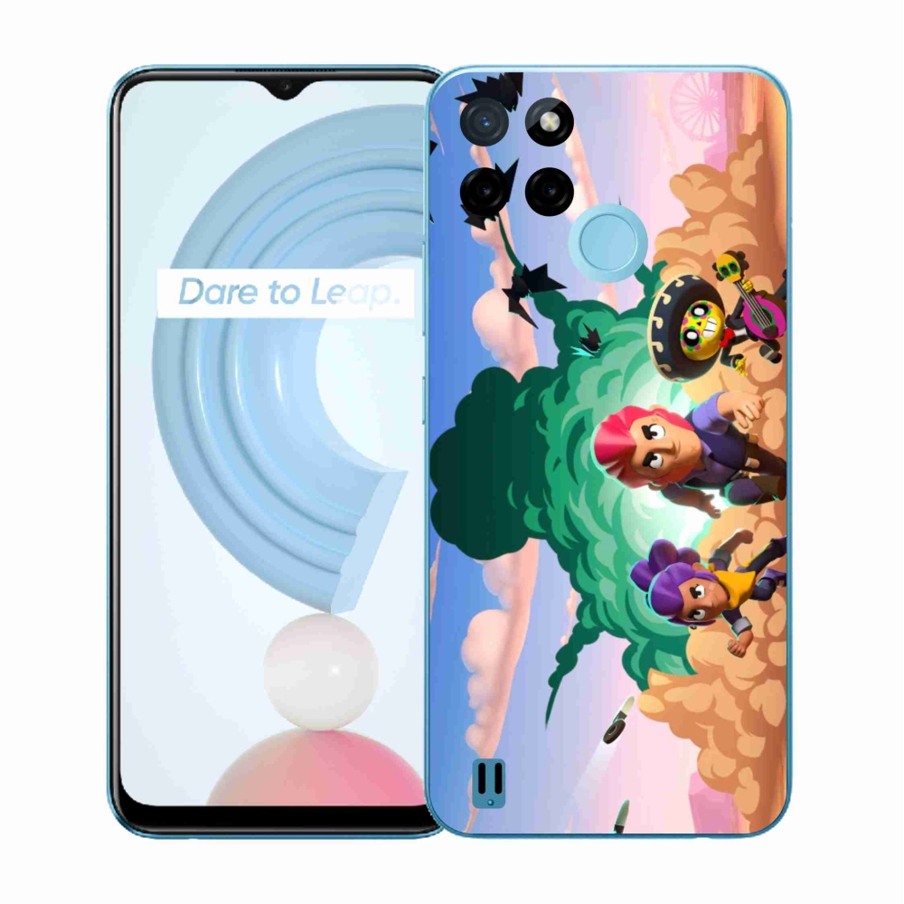 Gél borítás mmCase a Realme C21Y/C25Y készülékhez - bravúros csillagok