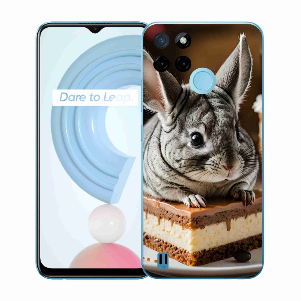 Zselés tok mmCase a Realme C21Y/C25Y készülékhez - csincsilla