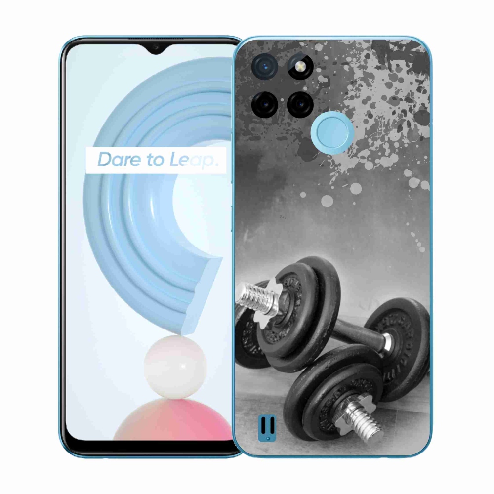 Gél borítás mmCase for Realme C21Y/C25Y - súlyzók 1
