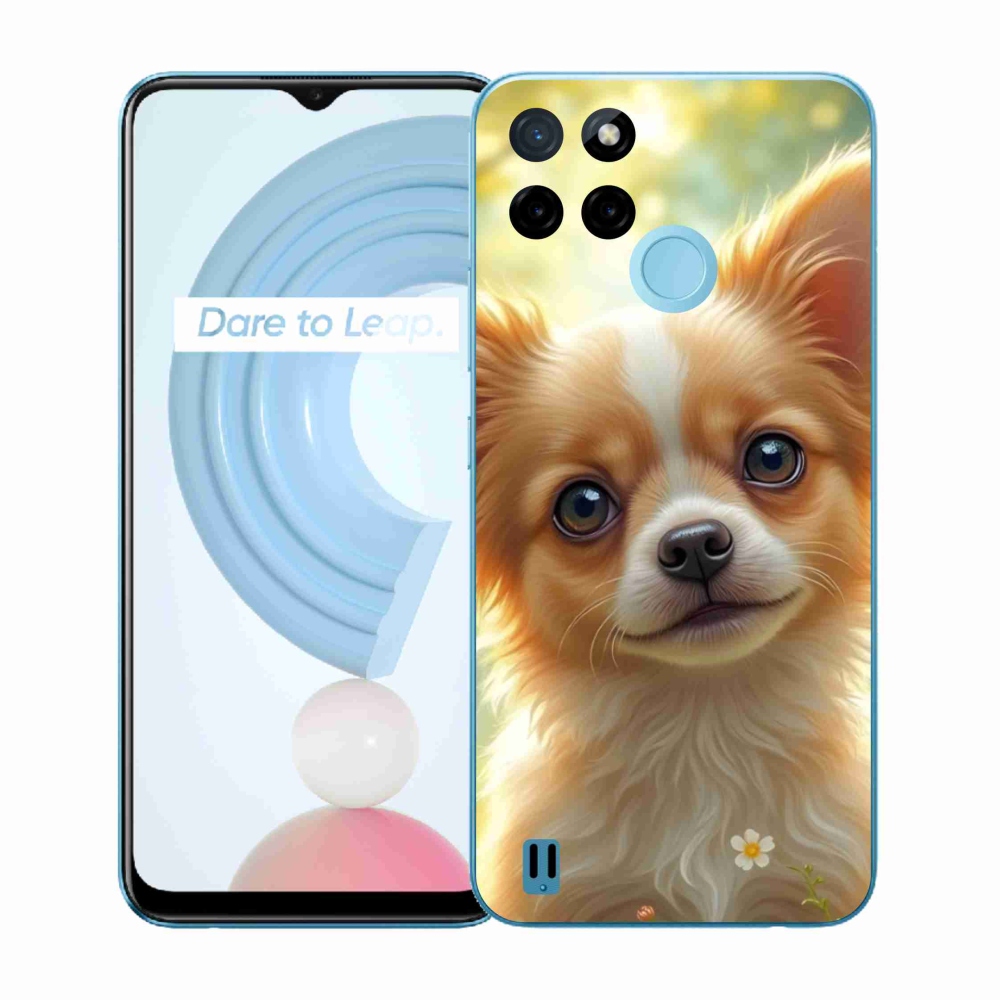 Zselés borítás mmCase a Realme C21Y/C25Y készülékhez - chihuahua 5