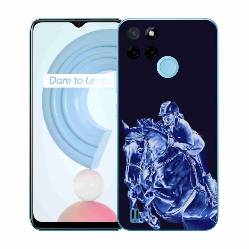 Zselés borítás mmCase a Realme C21Y/C25Y készülékhez - versenyló