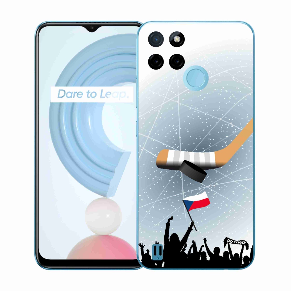 Zselés borítás mmCase a Realme C21Y/C25Y készülékhez - hoki rajongóknak