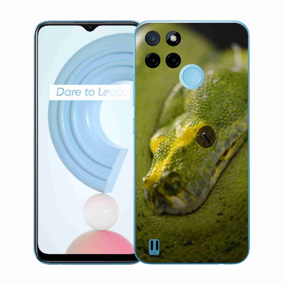Zselés borítás mmCase a Realme C21Y/C25Y készülékhez - kígyó 2