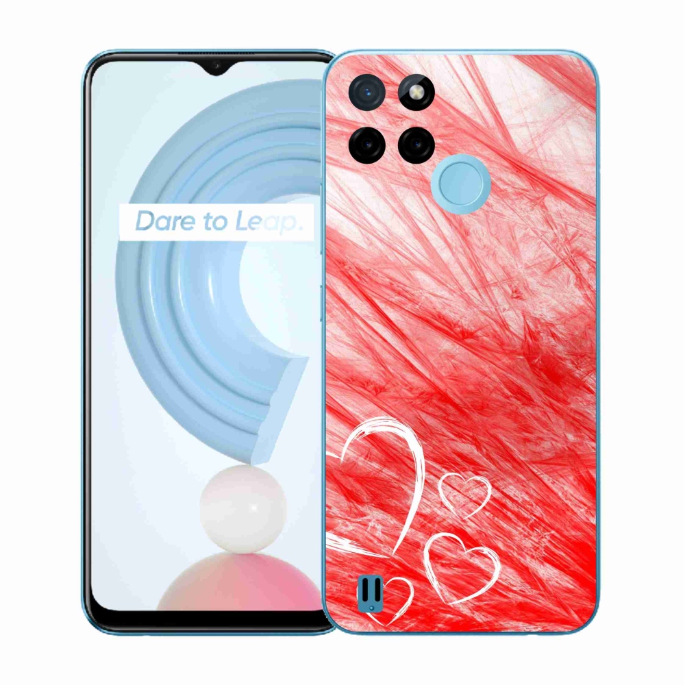 Zselés tok mmCase a Realme C21Y/C25Y készülékhez - szív