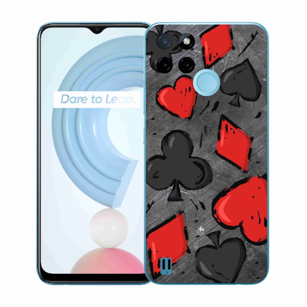 Zselés borító mmCase a Realme C21Y/C25Y készülékhez - kártya 1