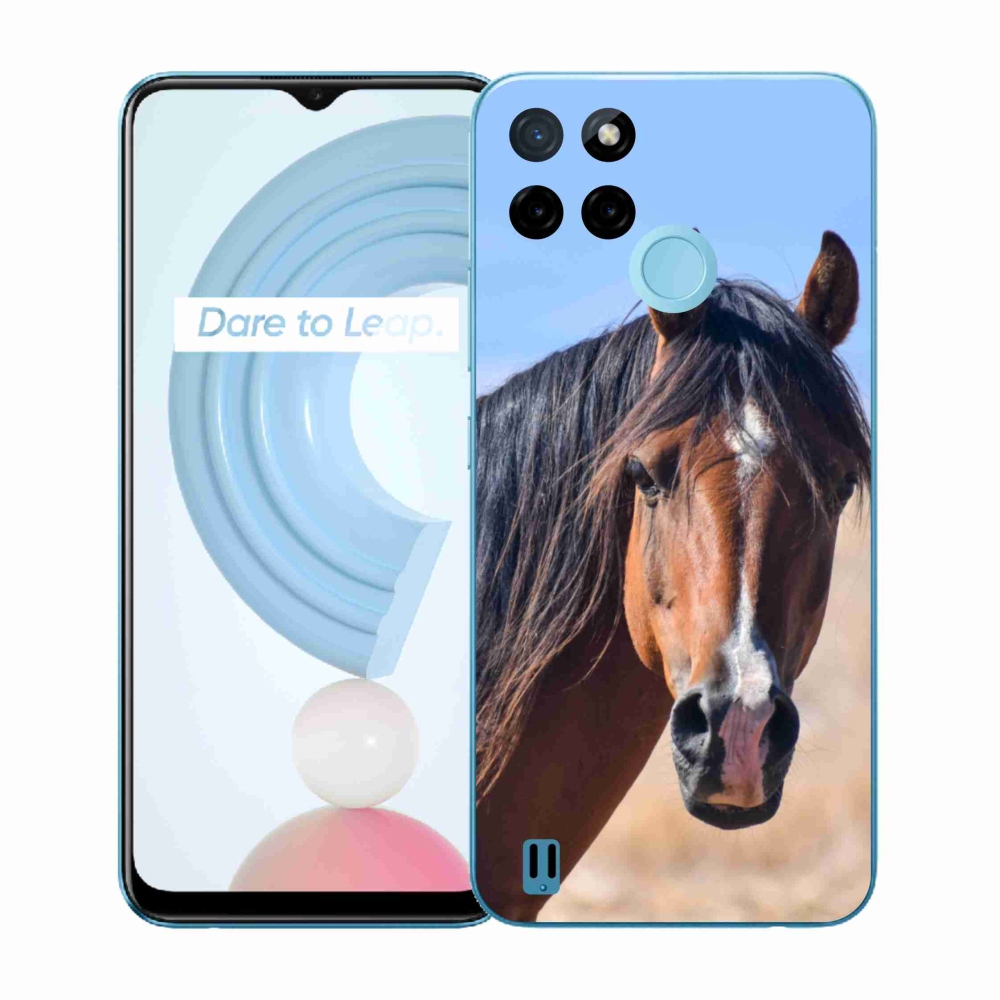 Zselés borítás mmCase a Realme C21Y/C25Y készülékhez - csendes ló