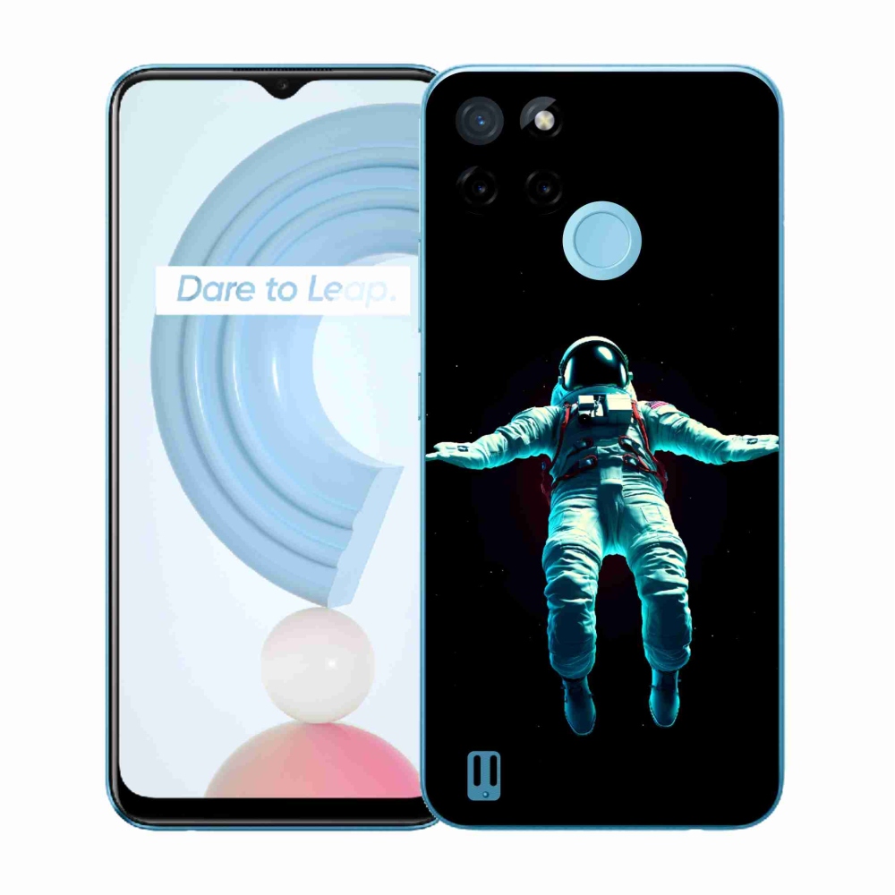 Zselés borítás mmCase a Realme C21Y/C25Y készülékhez - csillaghajós