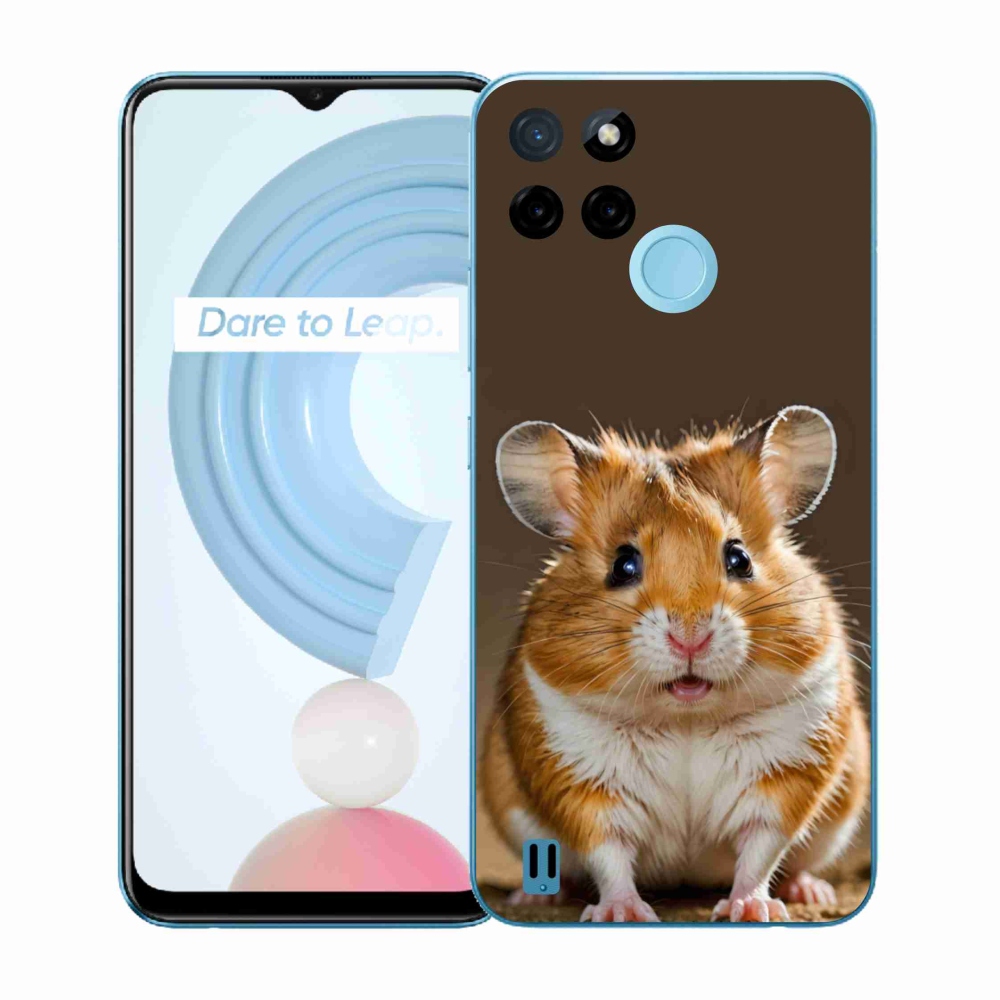 Zselés borítás mmCase a Realme C21Y/C25Y készülékhez - hörcsög