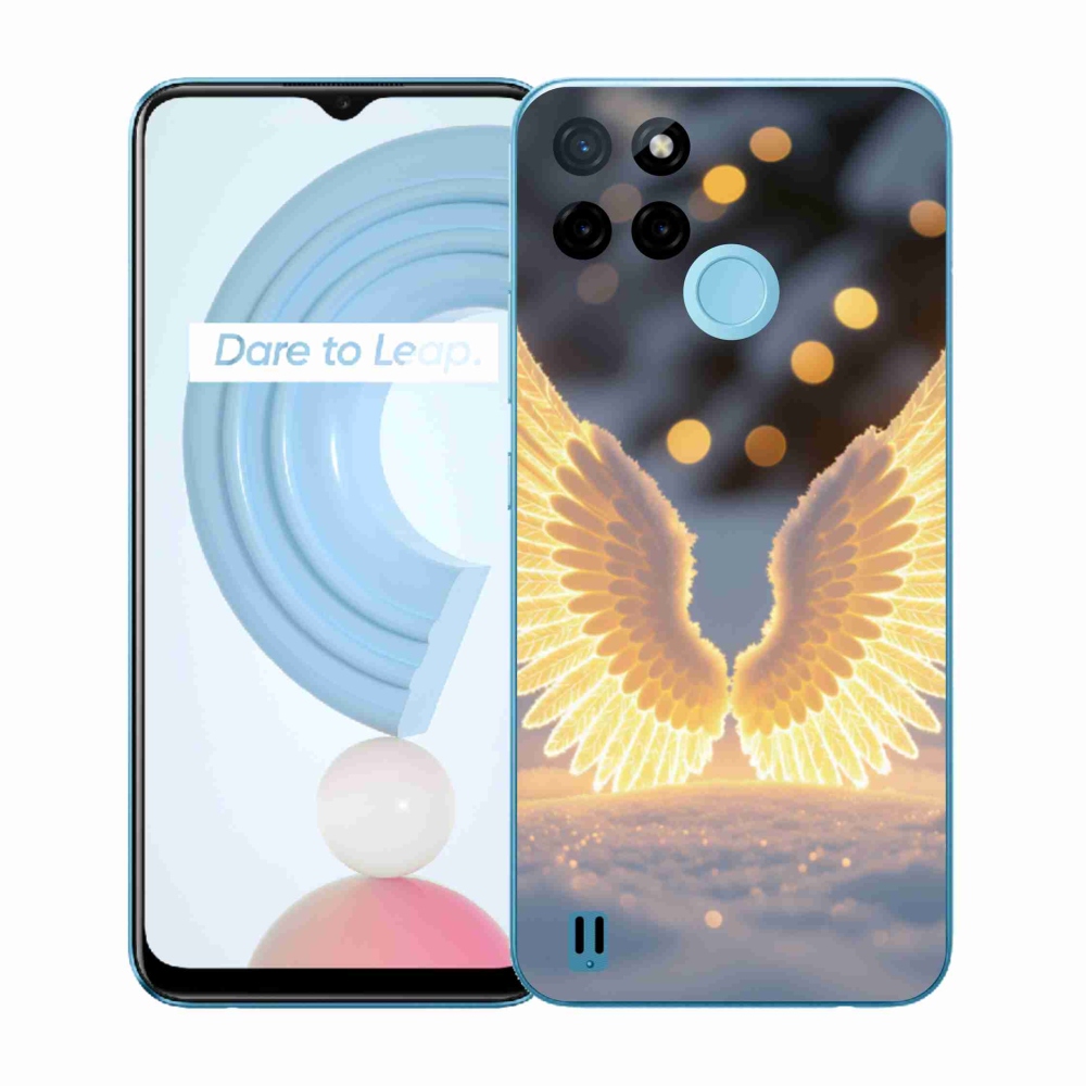 Zselés borítás mmCase a Realme C21Y/C25Y készülékhez - szárnyak